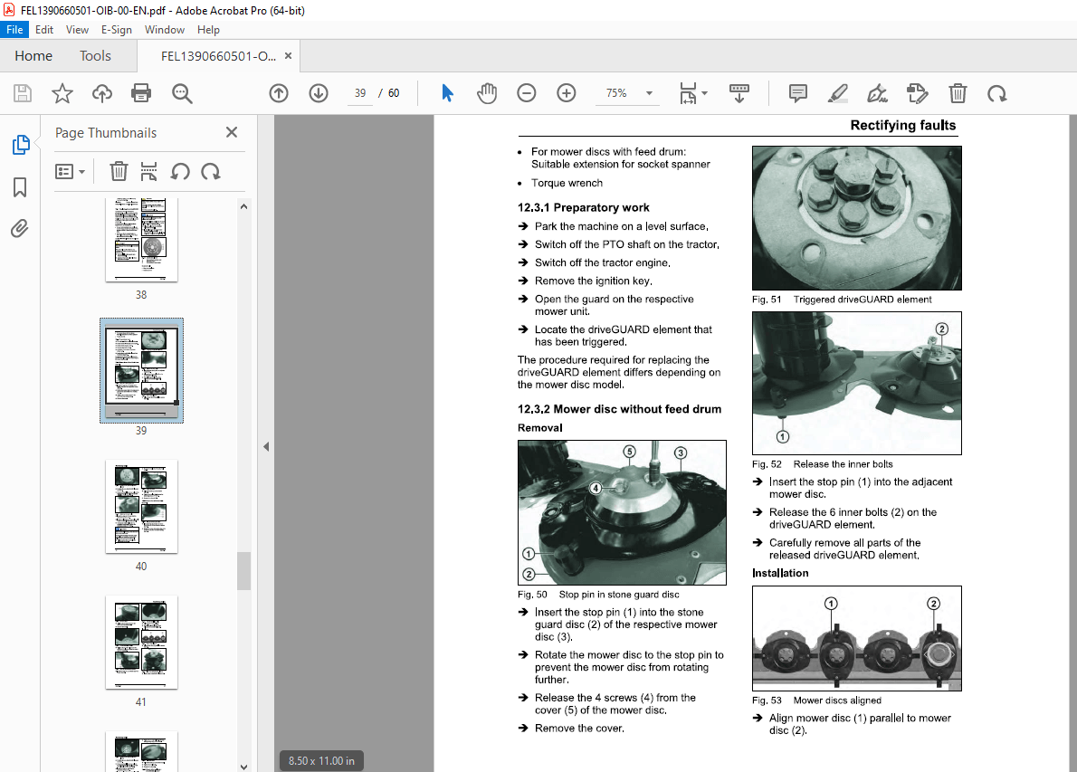 Operator Disc Fella RAMOS SM 350-P Disc Mower Operator’s Manual – PDF DOWNLOAD