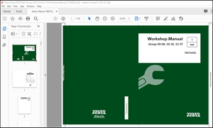 Volvo Penta TAD734GE Group 0-08, 20-26,32-37 Workshop Manual_311644482 – PDF DOWNLOAD