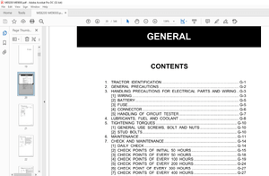 Kubota Tractor ME8200 ME9000 Workshop Manual – PDF DOWNLOAD