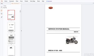 2007 Moto Guzzi Breva V1100 – Abs Service Manual 854310 – PDF DOWNLOAD