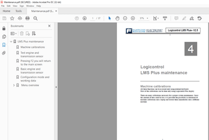 Fantuzzi Reggiane LMS Plus– V2.5 Logicontrol LMS Plus maintenance Manual – PDF DOWNLOAD