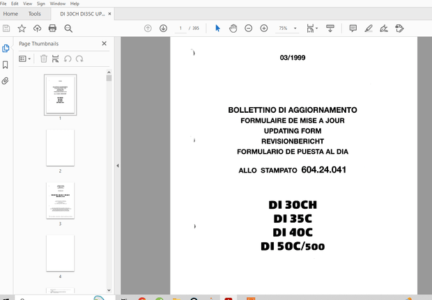 Still STED Forklift Dl30CH Dl35C Dl40C DI150C500 SUPPLEMENT TO THE BOOK REPAIR MANUAL – PDF DOWNLOAD