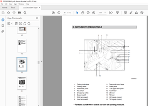 Hyundai Forklift 22/25/30/35BH-9 Operator’s Manual 2023 - PDF DOWNLOAD
