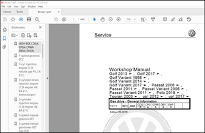 Volkswagen Up! e-Up! 2012 – 2020 Workshop Manual – PDF DOWNLOAD