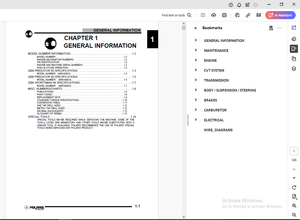 Polaris 2006 Predator 5090 &amp; Sportsman 90 Service Manual - PDF DOWNLOAD