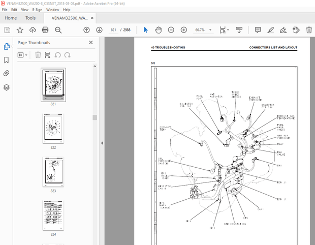 Komatsu WA200-8 Wheel Loader Service Repair Workshop Manual - PDF DOWNLOAD