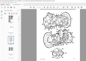 Bomag BW 211 212 213 D-40 BW 211 212 213 PD-40C Single Drum Roller Service Manual 00891163 – PDF 