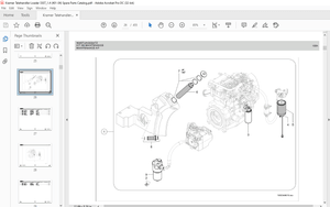 KRAMER Telehandler 3007 Spare Parts List Manual SN415040001 – PDF DOWNLOAD