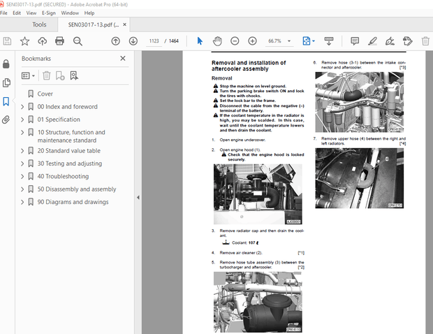 Komatsu HM350-2R Dump Truck Shop Manual SEN03017-13 - PDF DOWNLOAD 