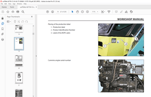 Ammann AV 70 X Tandem Roller Workshop Manual SN 3008841 PDF