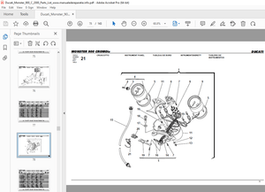Ducati Monster 900 CROMO 2000 Parts Manual PN 91511081A - PDF DOWNLOAD