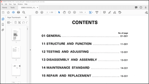 Komatsu 4D105-3 S4D105 Diesel Engine Shop Manual SEBE61300300 – PDF DOWNLOAD