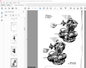 Ducati 160 Monza Junior Motorcycle 196 Use &amp; Maintenance Manual - PDF DOWNLOAD