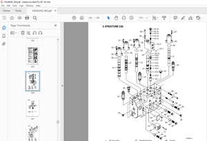 Hyundai HX300HD Crawler Excavator Service Manual 2023 PDF