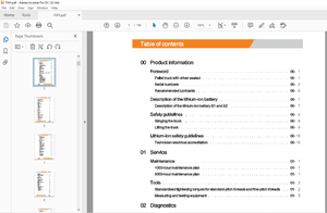 Still FXH 20N FXH 25N Pallet Truck with Driver seated Workshop Manual – PDF DOWNLOAD