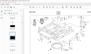 Wacker Neuson 6002 Crawler Excavator Parts Manual 1000081325 - PDF DOWNLOAD