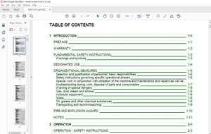 Cat Bucyrus RH 120E Hydraulic Excavator OPERATING INSTRUCTIONS MANUAL BI651470 – PDF DOWNLOAD