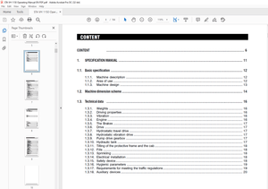 STA VH 1150 TANDEM VIBRATORY ROLLER ENGINE CUMMINS TIER II OPERATING MANUAL – PDF DOWNLOAD