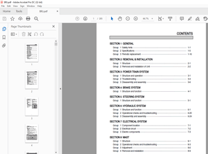 Hyundai Forklift 14, 16, 20, 25BRJ-9 Service Manual 2023 - PDF DOWNLOAD