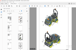 AMMANN ARX 23-2 ARX 26-2 RULLO TANDEM MANUALE D‘USO PDF