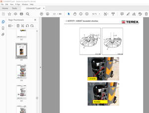 Terex DARUKHOZ CHALLENGER 3160 &amp; CHALLENGER 3180 Használati utasítás C8344080T2 – PDF DOWNLOAD