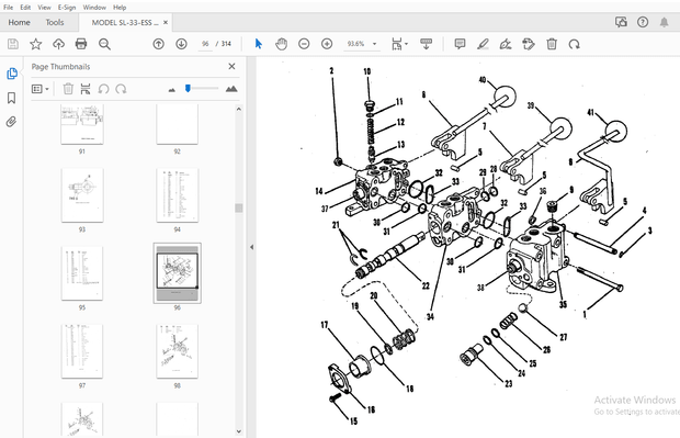 DREXEL SL-33-ESS ELECTRIC FORK LIFE TRUCK TECHNICAL MANUAL 15018-5 – PDF DOWNLOAD