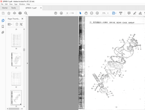 Hitachi Hydraulic Excavator UH-M10 Parts List Manual(800-1) – PDF DOWNLOAD
