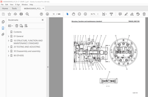 Komatsu GALEO PC20MR-2 PC27MR-2 PC30MR-2 Hydraulic Excavator Service Repair Workshop Manual - PDF