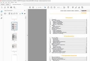 Haulotte Forklift HA16RTJ – HA16RTJ O PRO HA16RTJ – HA16RTJ O – HA16RTJ PRO –Operator’s Manual – PDF