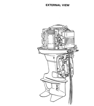 1986 Yamaha Prov 150 J Outboard Service Repair Maintenance Manual – Download