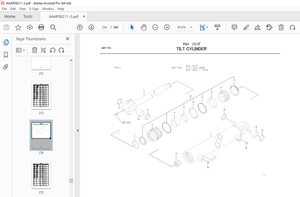 Kawasaki AUTHENT 60ZA, 60ZIV Wheel Loader ISUZU 6BD1 Engine Parts Manual PDF