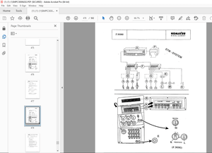 Komatsu PC3000-1 Hydraulic Mining Excavator Repair Service Manual SMPC30006202 - PDF DOWNLOAD