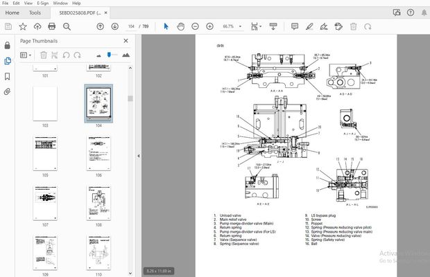 KOMATSU PC300-7 PC300LC-7 PC350-7 PC350LC-7 HYDRAULIC EXCAVATOR SERVICE REPAIR WORKSHOP MANUAL - PDF