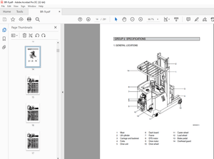 Hyundai Forklift 10/13/15/18/20/25/30BR-9 Service Manual – PDF DOWNLOAD