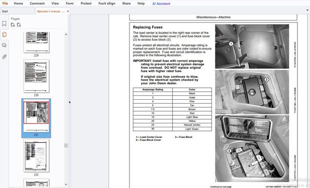 John Deere 544K 4WD Loader Operator&#x27;s Manual OMT260582 - PDF DOWNLOAD