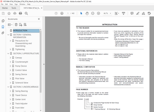 Hitachi EX33 Mini Excavator Service Repair Manual - PDF DOWNLOAD
