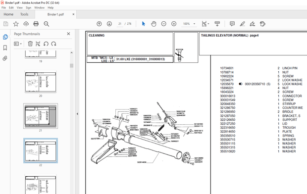 Laverda 3160 Agricultural Tractor Parts Manual – PDF DOWNLOAD