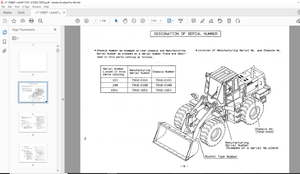 Kawasaki Authent 70ZA 70ZIV Wheel Loader HINO HO6C-T Engine Parts Manual - PDF DOWNLOAD