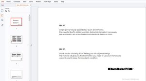 Beta Rev 80 Use &amp; Maintenance Manual - PDF DOWNLOAD