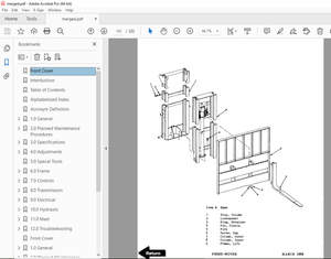 BT Prime Mover SC Electrical Counter Balanced Walkie Stacker Repair Manual - PDF DOWNLOAD