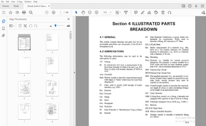 Drexel SL44/4 SwingMast Lift Truck Parts Manual 17543-08 (SECTION 4) – PDF DOWNLOAD