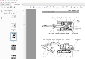 Hyundai HX380L Crawler Excavator Operator’s Manual 2023 – PDF DOWNLOAD