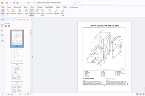 Fiatallis FD50 Dozer Crawler Tractors Service Manual - PDF DOWNLOAD