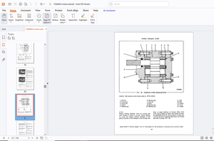 Fiatallis 545 545H 545-B 605-B 645 645-B Wheel Loader(Power Steering) Service Manual - PDF DOWNLOAD