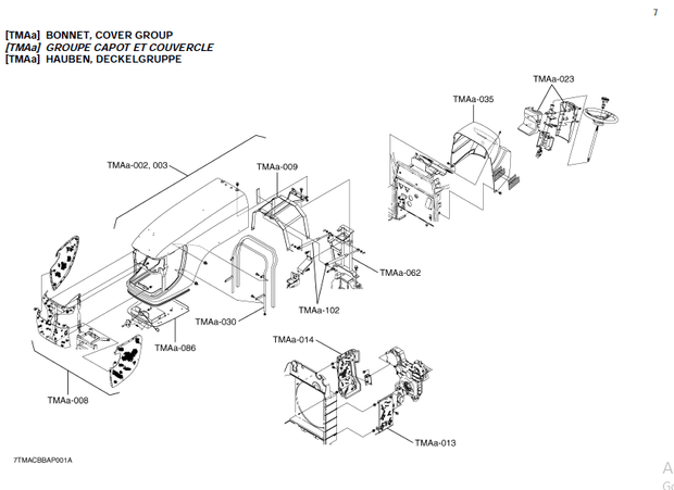 Kubota M108s Tractor Flat rate Schedule Illustrated Master Parts Manual – Download