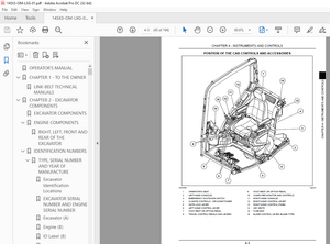 Linkbelt 145X3 HYDRAULIC EXCAVATOR OPERATOR&#x27;S MANUAL - PDF DOWNLOAD