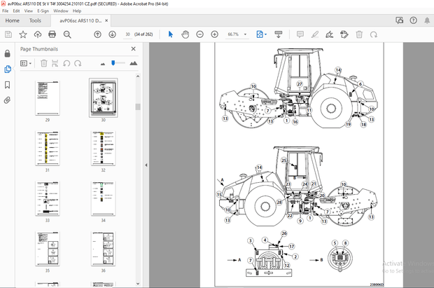 AMMANN ARS 110 NÁVOD K OBSLUZE 3004254 - PDF