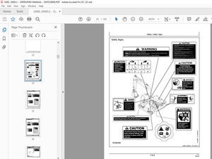 John Deere 200D and 200DLC Excavator OPERATOR’S MANUAL OMT226908 - PDF DOWNLOAD