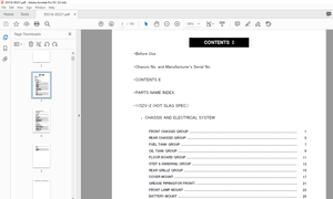 KCM WHEEL LOADER 115ZV-2 PARTS CATALOG MANUAL 93316-00221 - PDF DOWNLOAD