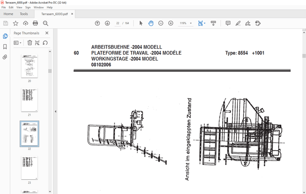 Pottinger Tractor TERRASEM 6000 Spare Parts Manual – PDF DOWNLOAD